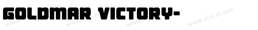 Goldmar Victory字体转换